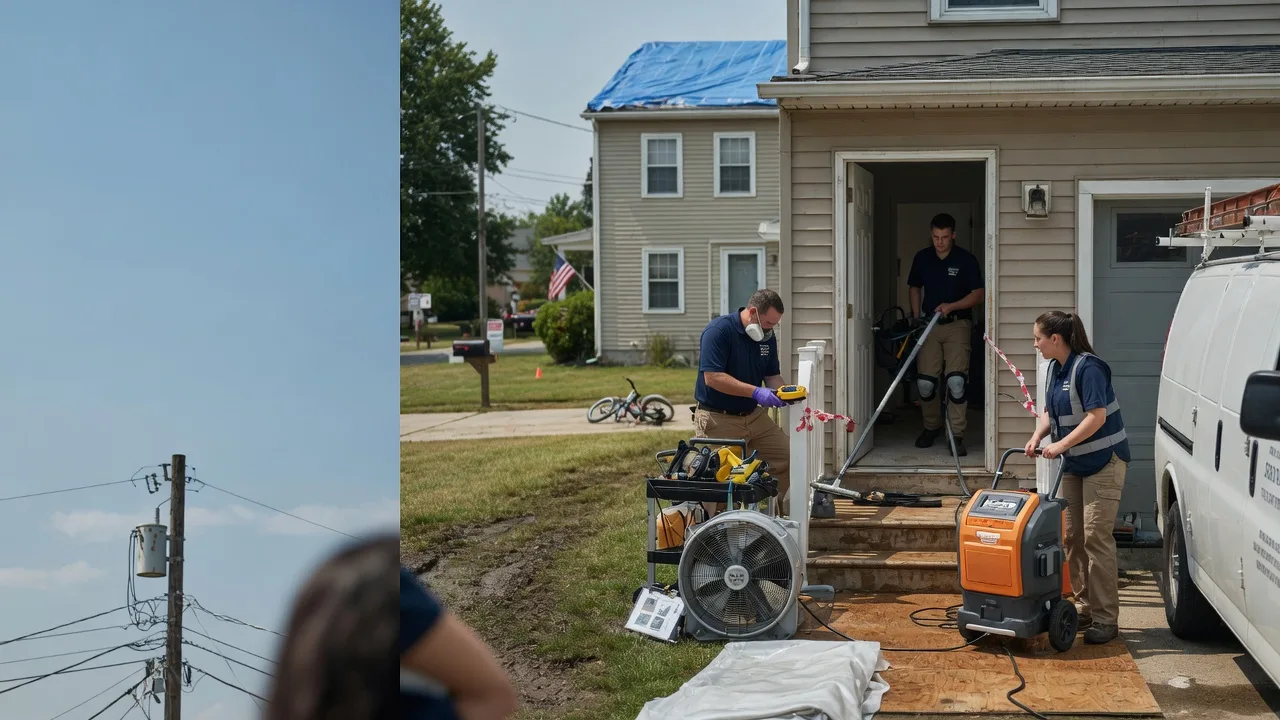 Water Damage Repair in Aurora, NC near me